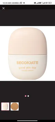 Secondate Good Skin Day Tinted Serum W35 - Amber