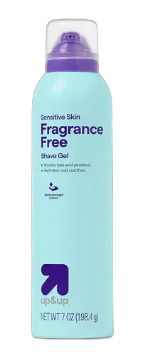 up&up Women's Sensitive Skin Fragrance Free Shave Gel