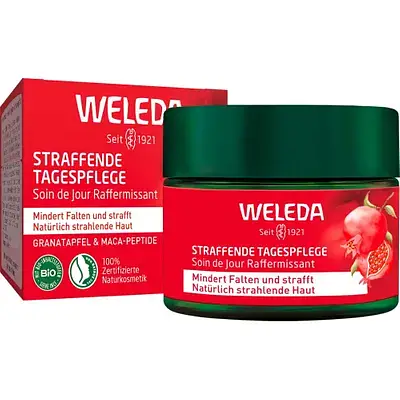 Weleda Firming Day Cream Pomegranate & Maca Peptides - reduces wrinkles & firms