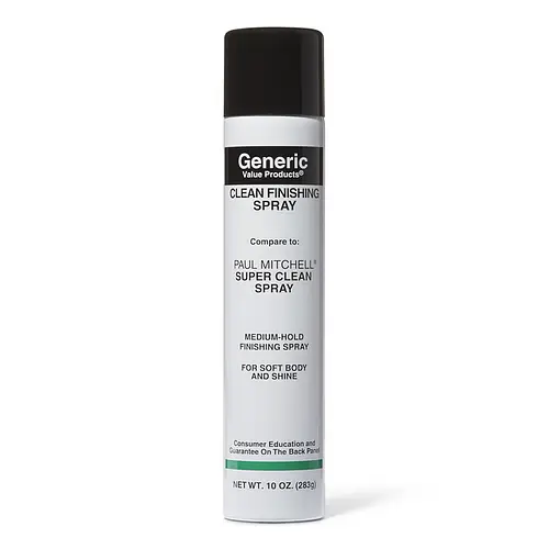Generic Value Products Clean Finishing Spray Compare to Paul Mitchell Super Clean Spray