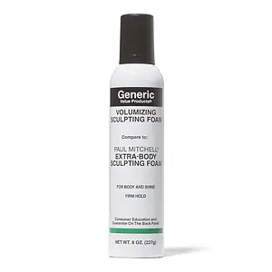 Generic Value Products Volumizing Sculpting Foam Compare to Paul Mitchell Extra Body Sculpting Foam