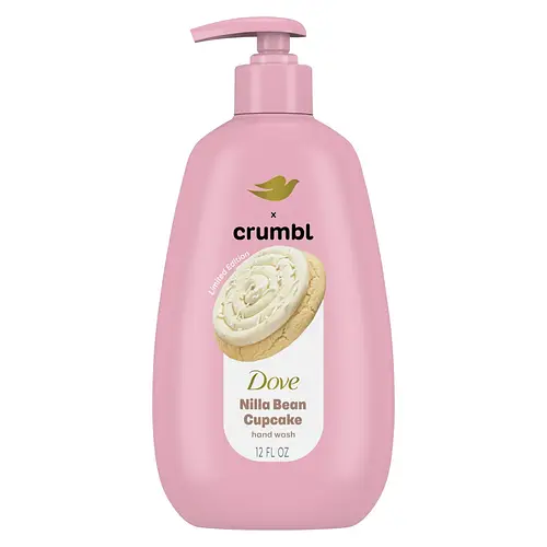 Dove Crumbl Liquid Hand Wash Nilla Bean Cupcake