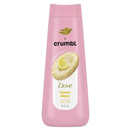 Dove Crumbl Moisturizing Liquid Body Wash Lemon Cookie