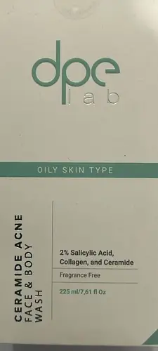 DPE Lab Ceramide Acne Face & Body Wash