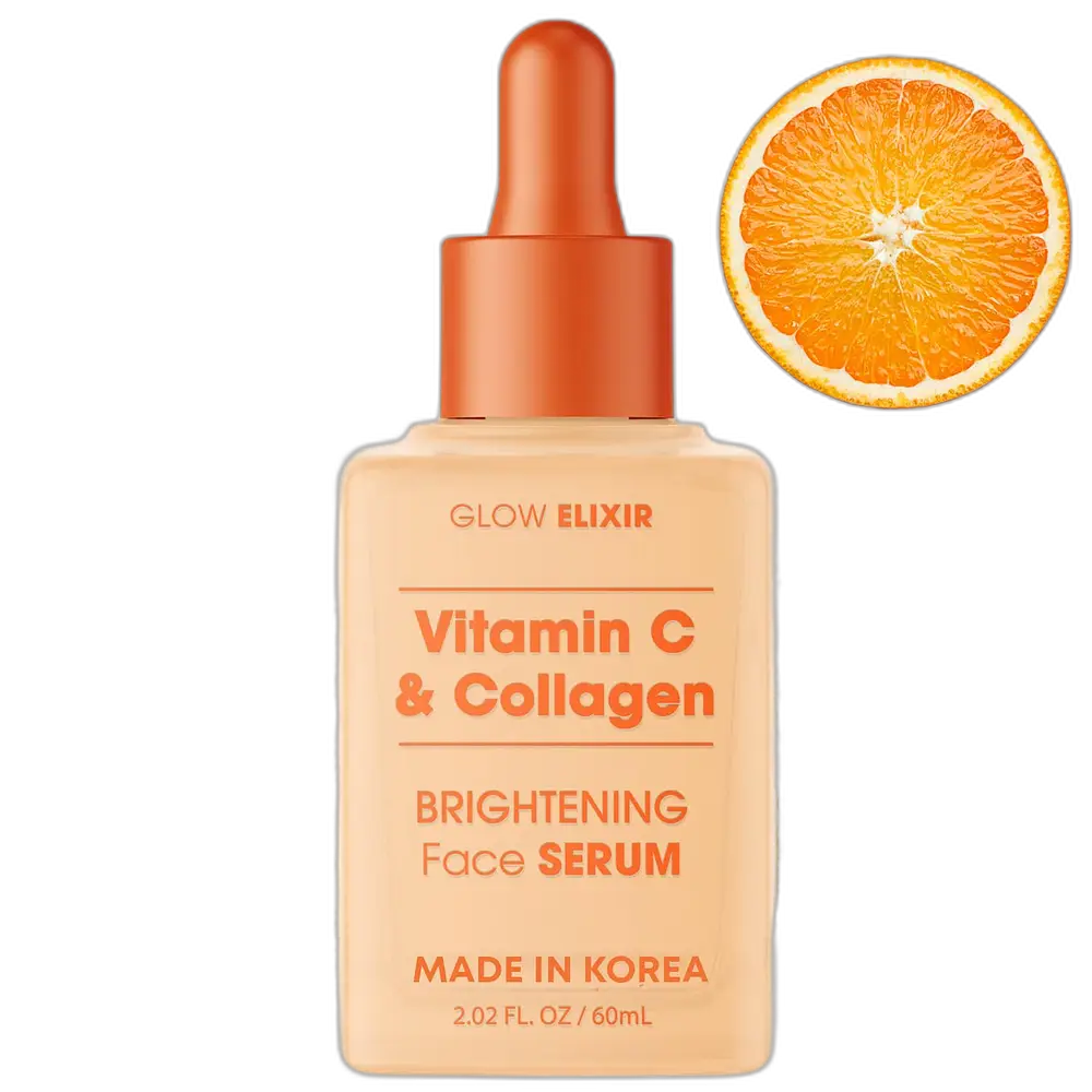 Glow Elixir Vitamin C & Collagen Brightening Facial Serum