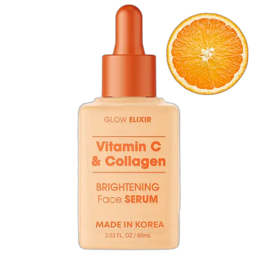 Glow Elixir Vitamin C & Collagen Brightening Facial Serum