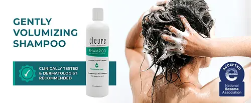 Cleure Hypoallergenic Volumizing Shampoo for Sensitive Skin