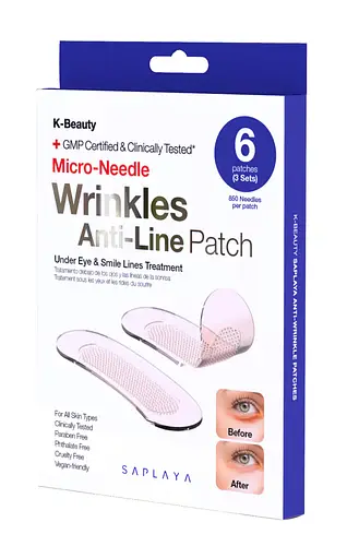 Saplaya Micro-Needle Wrinkles Anti-Line Patch