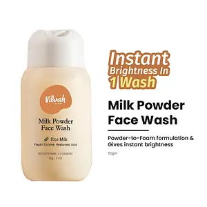 Vilvah Milk powder face wash