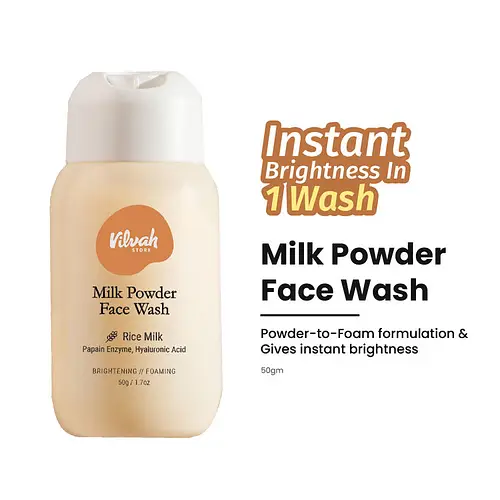 Vilvah Milk powder face wash