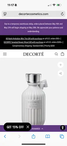 Decorte Kimono Rin Perfumed Body Lotion