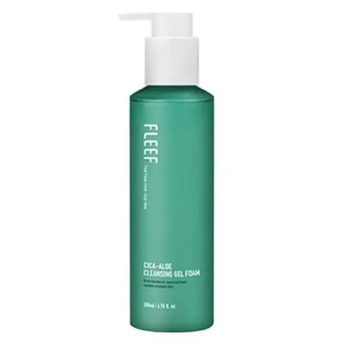 Fleef Cica-Aloe Cleansing Gel Foam
