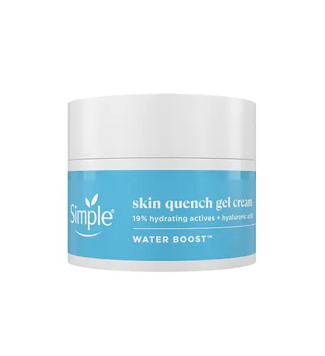 Simple Skincare Water Boost Skin Quench Gel Face Cream For Dry Skin