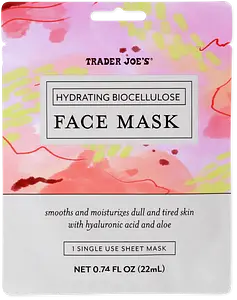 Trader Joe's Hydrating Biocellulose Face Mask