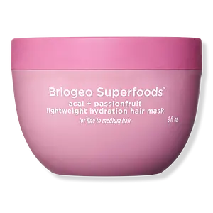 BrioGeo Superfoods Acai + Passionfruit Lightweight Hydration Hair Mask