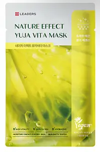 LEADERS Nature Effect Mask Yuja Vita