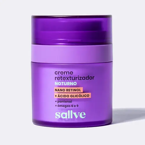 Sallve Creme Retexturizador Noturno