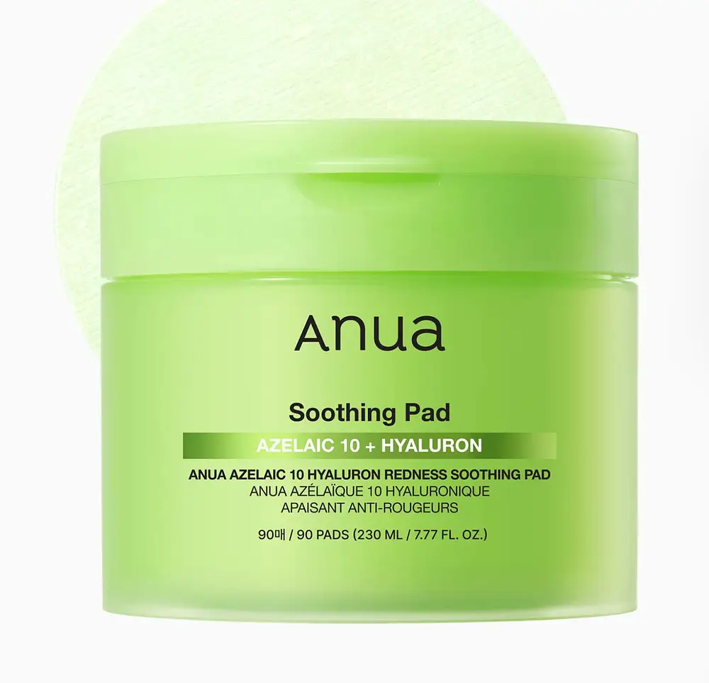 Anua Azelaic 10 Hyaluron Redness Soothing Pads