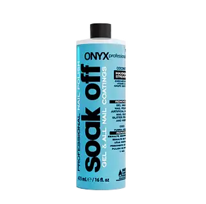 Onyx Professional Soak Off Formula Gel & Nail Polish Remover