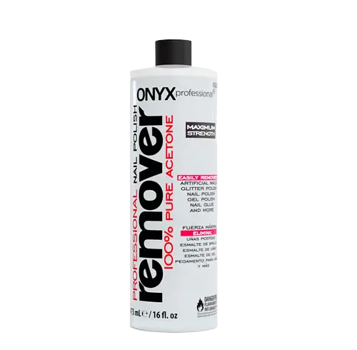Onyx Professional 100% Pure Acetone Nail Polish Remover