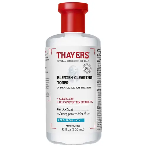 Thayers Blemish Clearing 2% Salicylic Acid Acne Treatment Toner