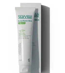 Starville Hypoallergenic Facial Cream with Tea Tree Oil for Oily & Acne-Prone Skin