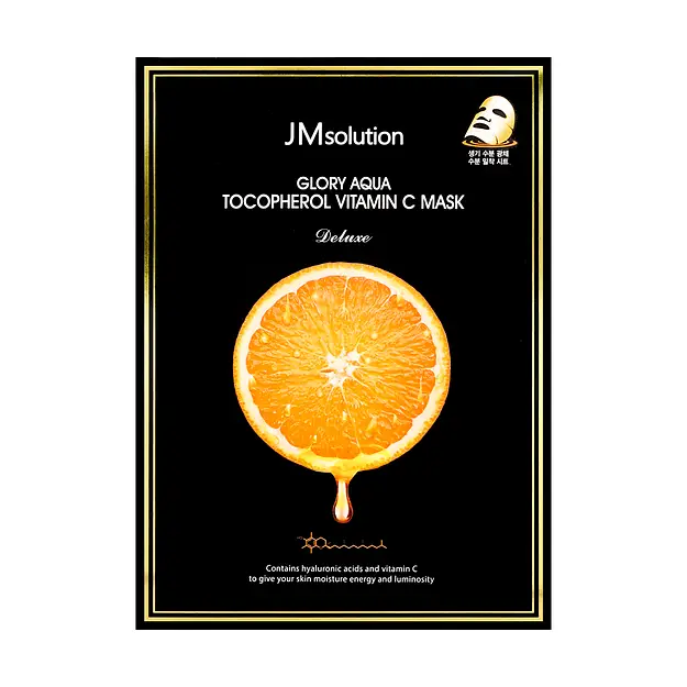 JMsolution Glory Aqua Tocopherol Vitamin-C Mask Deluxe