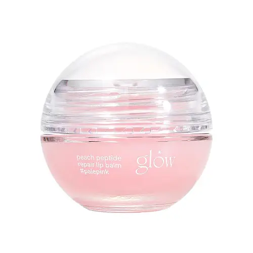 glow Peach Peptide Repair Lip Balm #PalePink