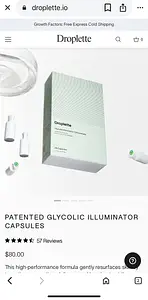 Droplette glycolic illuminator