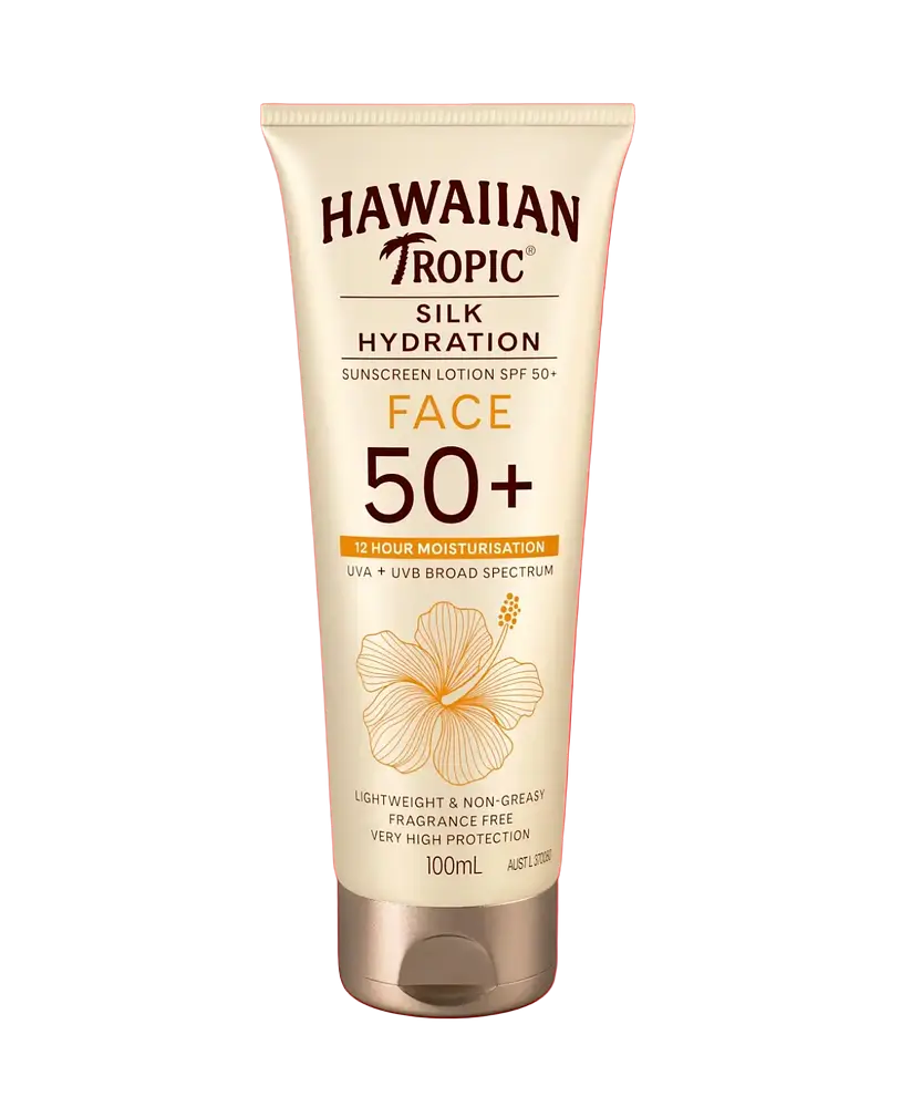 Hawaiian Tropic Silk Hydration Face Sunscreen Lotion SPF 50+
