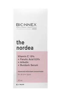 Bionnex The Nordea Vitamin C 15% + Ferulic Acid 0.5% + Arbutin + Burdock Serum