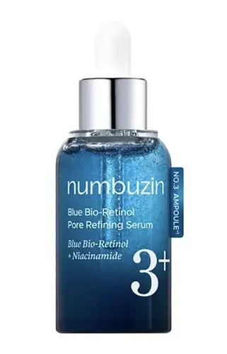 Numbuzin No.3 Blue Bio-Retinol Pore Refining Ampoule