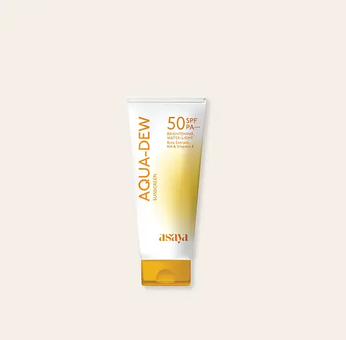 Asaya Aqua Dew Sunscreen SPF with Rice Water