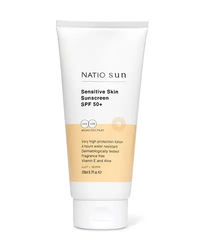 Natio Sensitive Skin Sunscreen SPF 50+