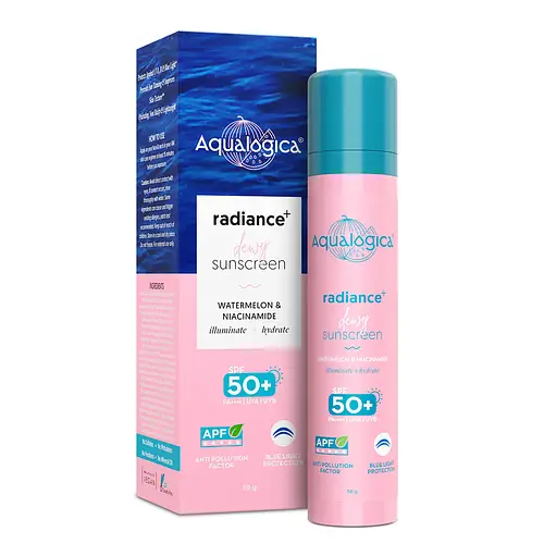Aqualogica Radiance+ Dewy Sunscreen  SPF 50+ PA+++