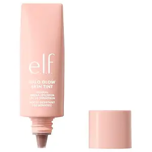 e.l.f. cosmetics Halo Glow Skin Tint SPF 50 12 Tan Cool