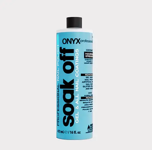 Onyx Professional SOAK OFF FORMULA GEL & NAIL POLISH REMOVER