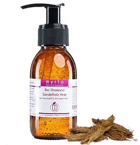 Myrto Natural Cosmetics Bio Shampoo Sandelholz Hirse