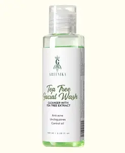 Greenika TEA TREE + SALICYLIC ACID FACIAL WASH