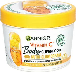 Garnier Body Superfood Nutri-Glow Body Cream Mango & Vitamin C