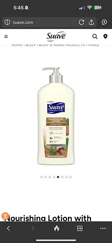 Suave Nourishing Lotion with Cocoa Shea