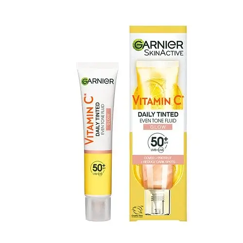 Garnier Vitamin C* Daily Tinted Even Tone Fluid with SPF50+ 40ml