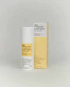 Phametra Phametra MED Sun Cream SPF 50+ | Very High Protection for Allergic and Sensitive Skin | Without Octocrylene | UVA + UVB Protection | Waterproof | No Fragrances | Vegan | No Microplastics