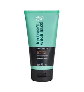 Boots Tea Tree & Witch Hazel Charcoal Facial Wash