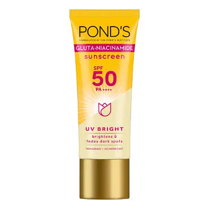 Pond's Gluta-niacinamide Sunscreen SPF 50 Pa ++++ UV Bright