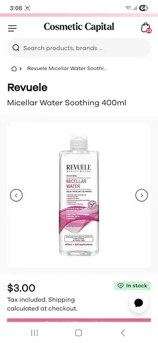 Revuele Micellar Water Soothing