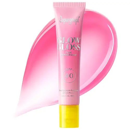 Supergoop! Glow Gloss Lip Balm SPF 40 Pink Peppermint