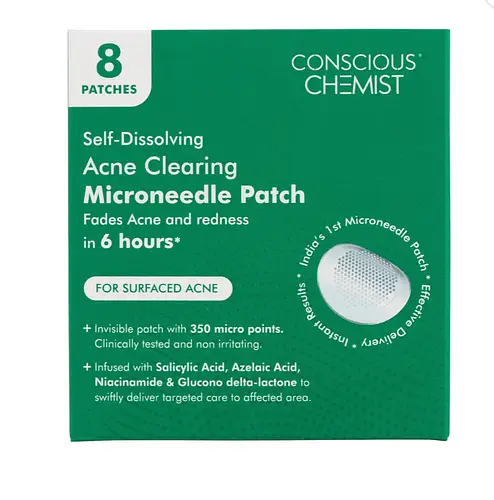 Conscious Chemist Self Dissolving Microneedle Acne Patches