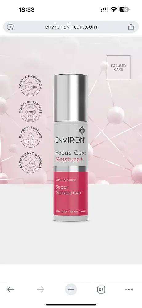 Environ Skin Care Focus Care Moisture+