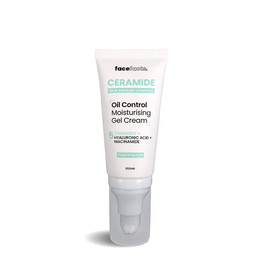 Face Facts Ceramide Skin Barrier Complex Oil Control Moisturising Gel Cream